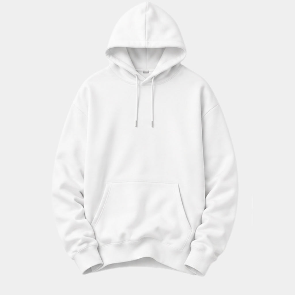 white hoodie