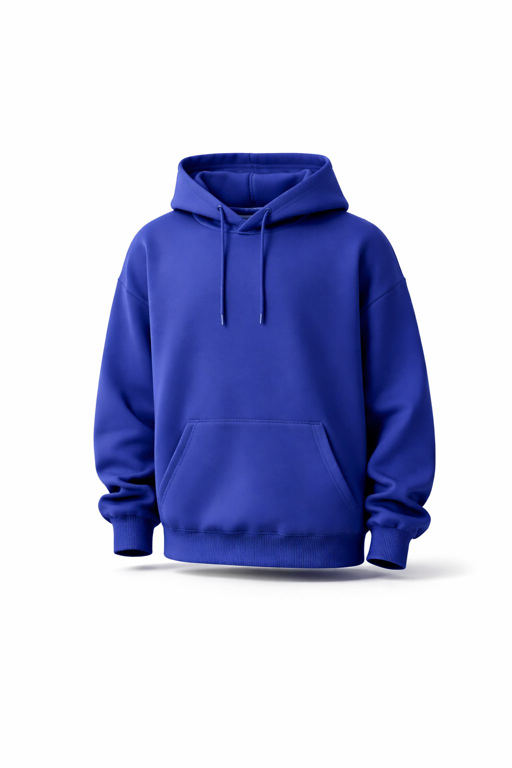 blue hoodie